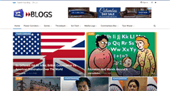 Desktop Screenshot of blogs.dunyanews.tv