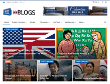 Tablet Screenshot of blogs.dunyanews.tv